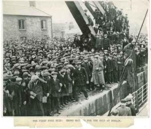 SS Hare CWS ship at Dublin for relief for Irish co-oeprators, 1913, C8