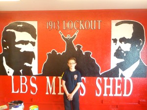 Seán @ 1913 mural