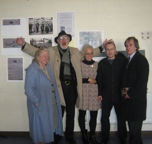 Mae Mac Giolla, Jer O'Leary, Sarah Lundberg, Joe Mooney and Ross Connolly Heron at Event Evictions commemoration